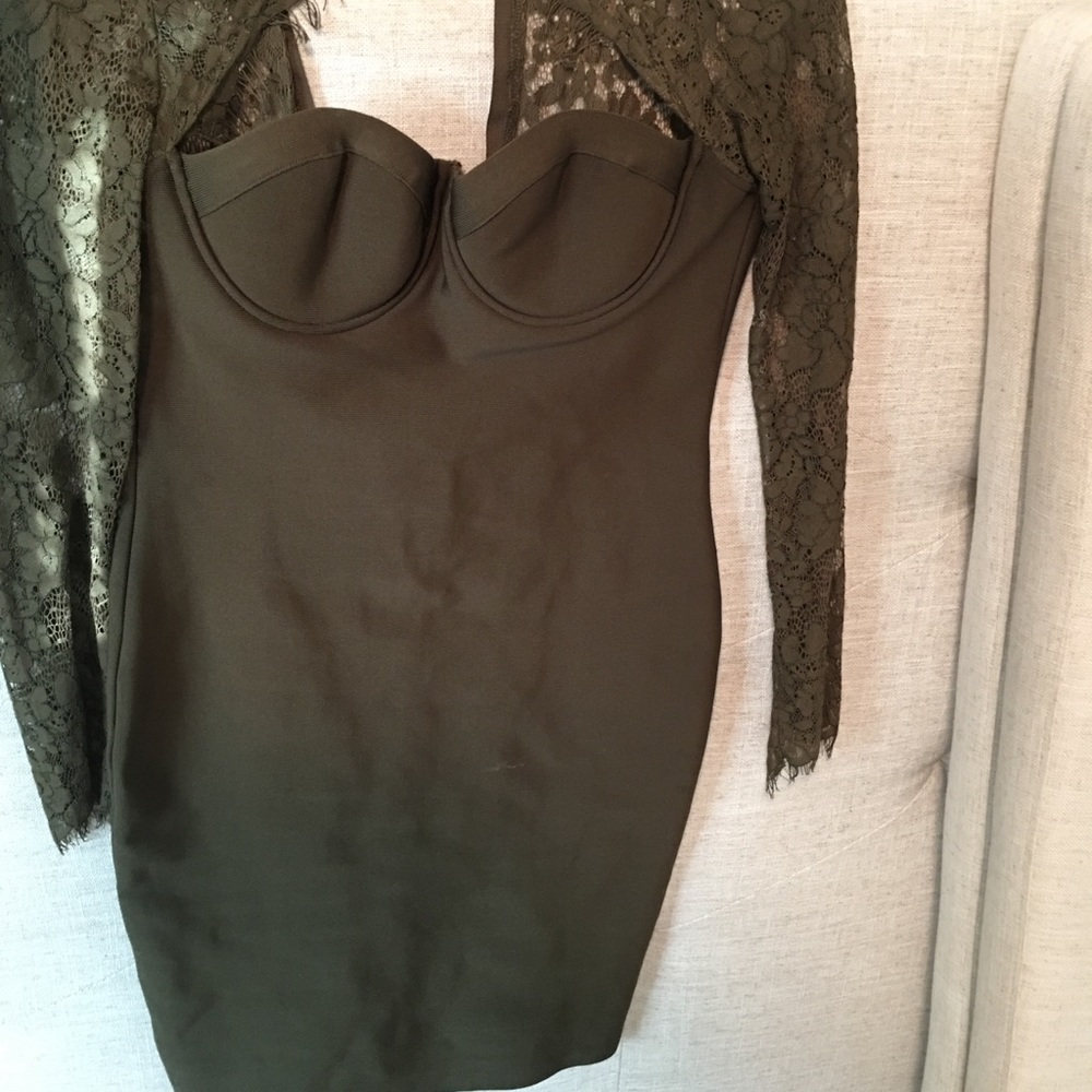 Bandage lace dress